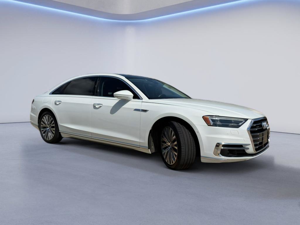 Used 2019 Glacier White Metallic Audi L 55 (Tiptronic) (No Longer Available Fo image 9