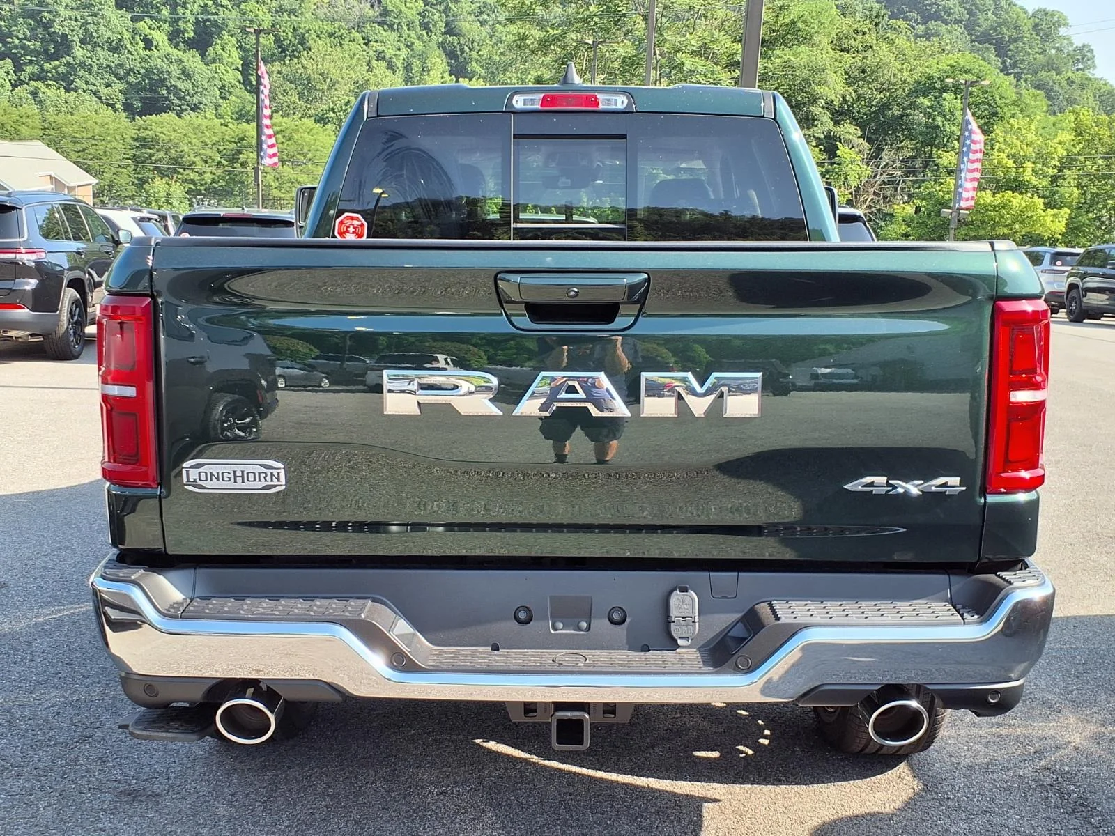 New 2026 Serrano-Green Metallic Exterior Paint RAM Limited image 3