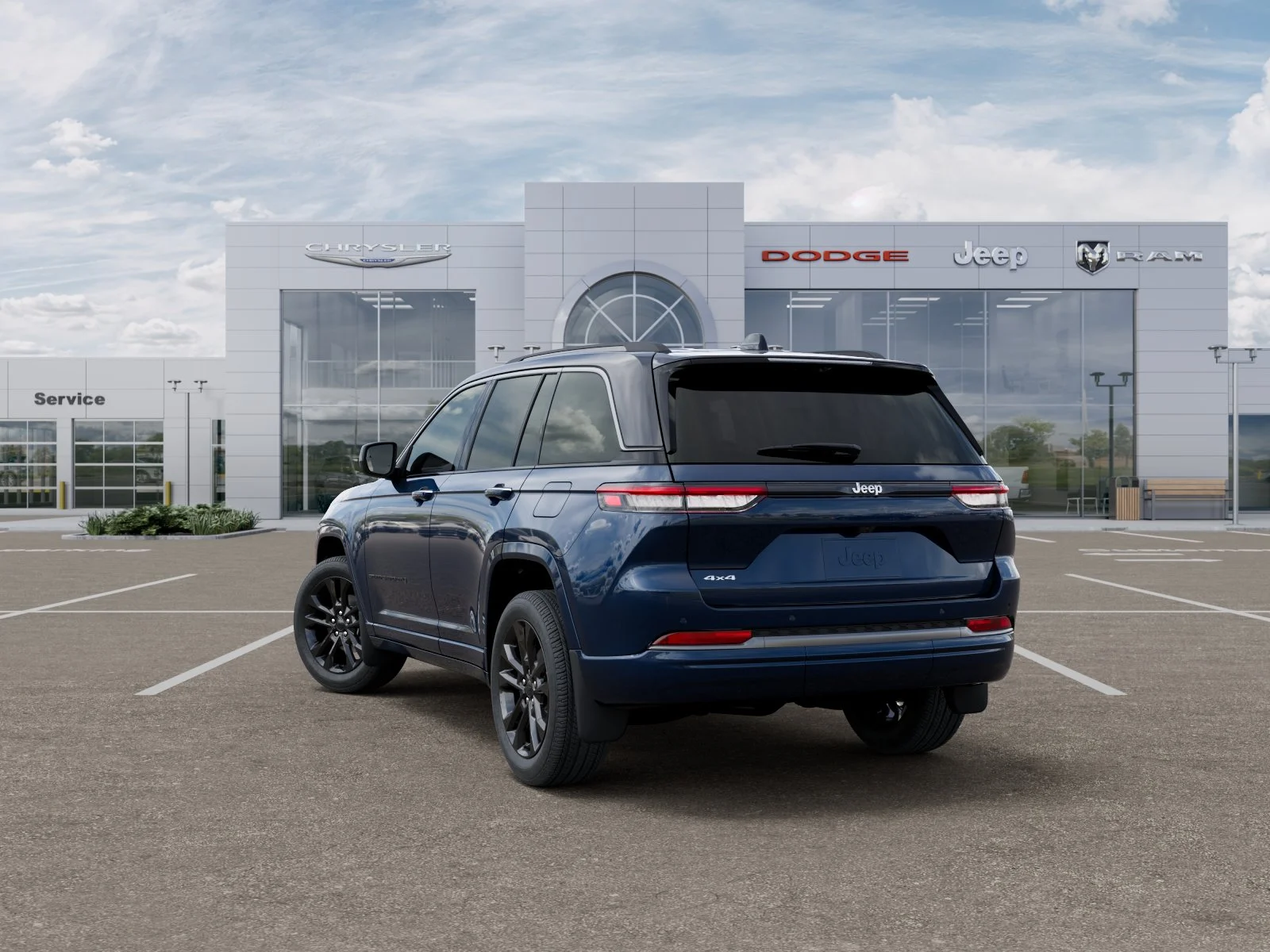 New 2026 Fathom Blue Pearl-Coat Exterior Paint Jeep Limited Reserve image 23