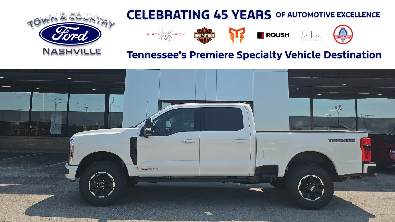 New 2026 Star White Metallic Tri-Coat Ford Platinum 4WD image 1