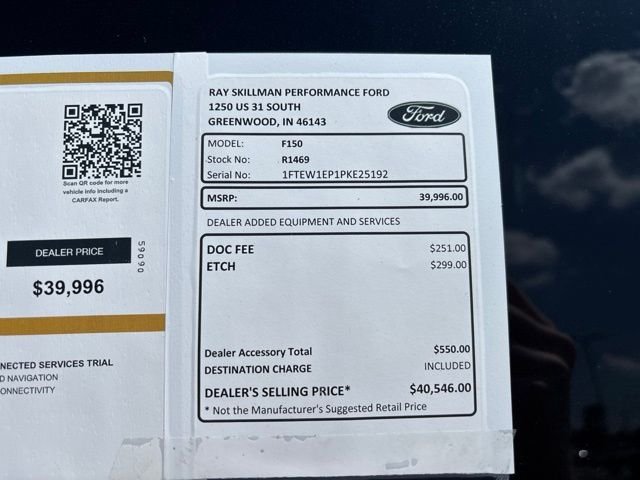 Used 2023 Silver Ford XLT image 4