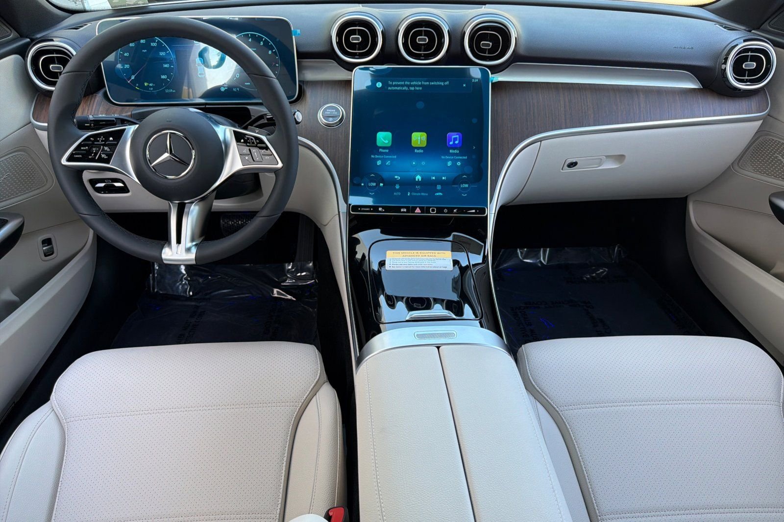 New 2026 Polar White Mercedes-Benz C 300 image 2