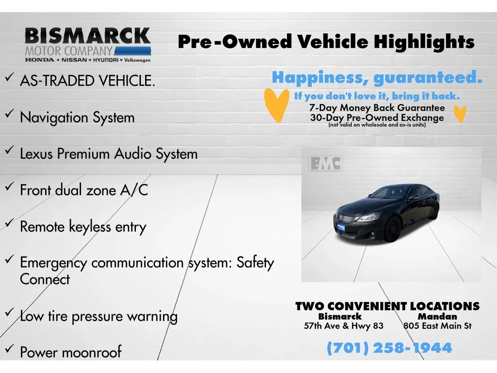 Used 2011 Black Lexus 250 image 5