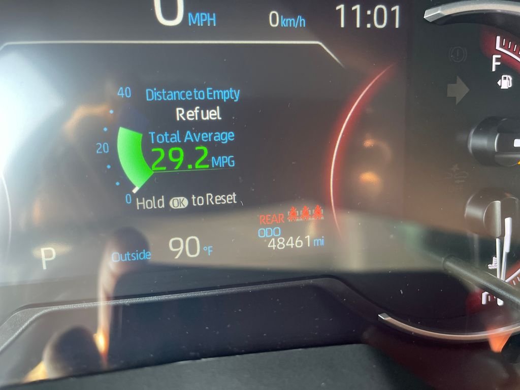 Used 2024 Red Toyota LE image 19