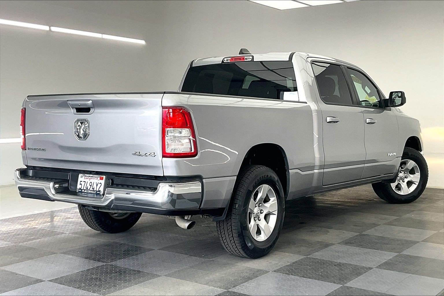 Used 2022 Billet Silver Metallic Clearcoat Ram Big Horn image 13