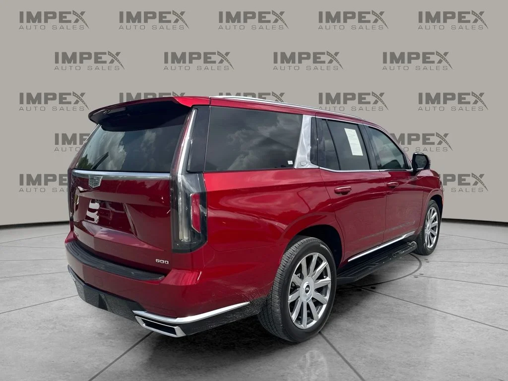 Used 2021 Red Cadillac Premium Luxury Platinum image 3