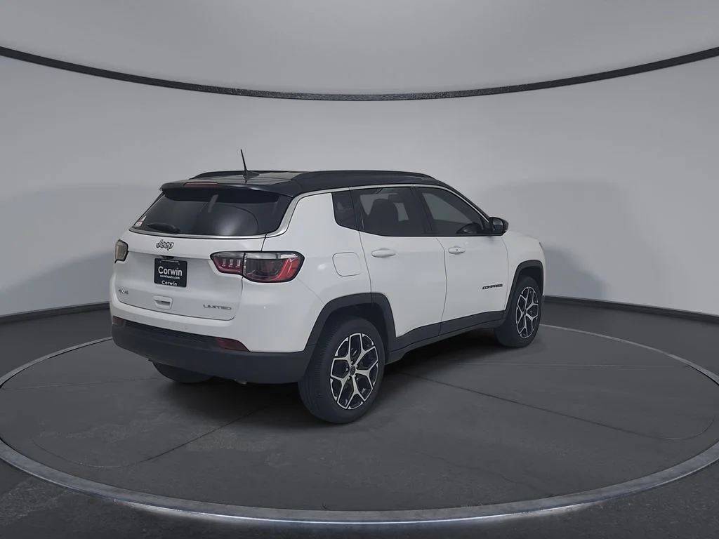 New 2026 Bright White Clear-Coat Exterior Paint Jeep Limited image 14