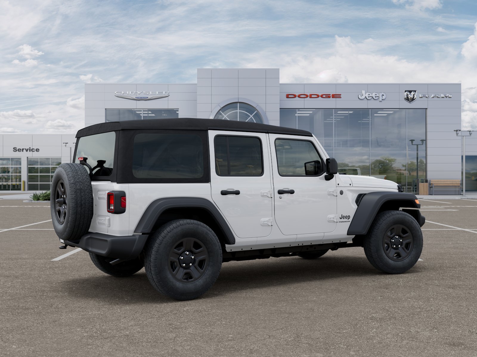 New 2026 Bright White Clearcoat Jeep Sport image 30