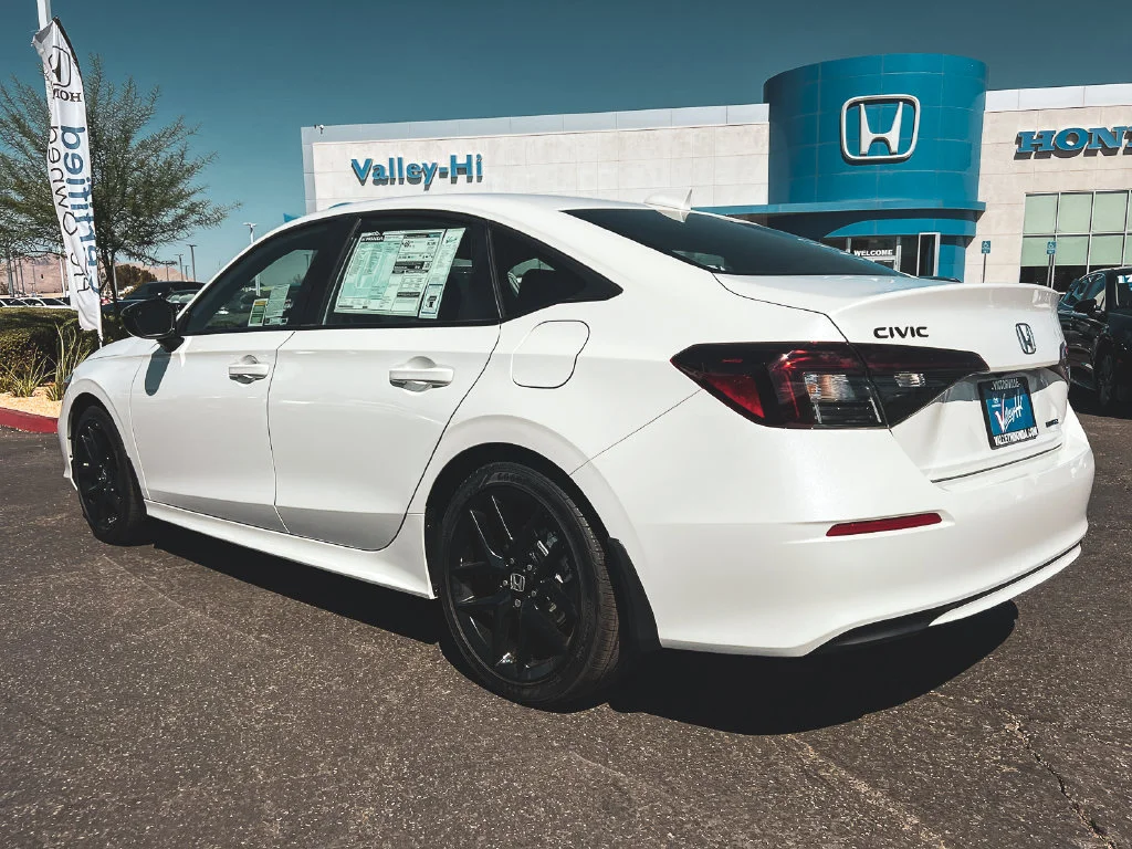 New 2026 Platinum White Pearl Honda Sport image 8