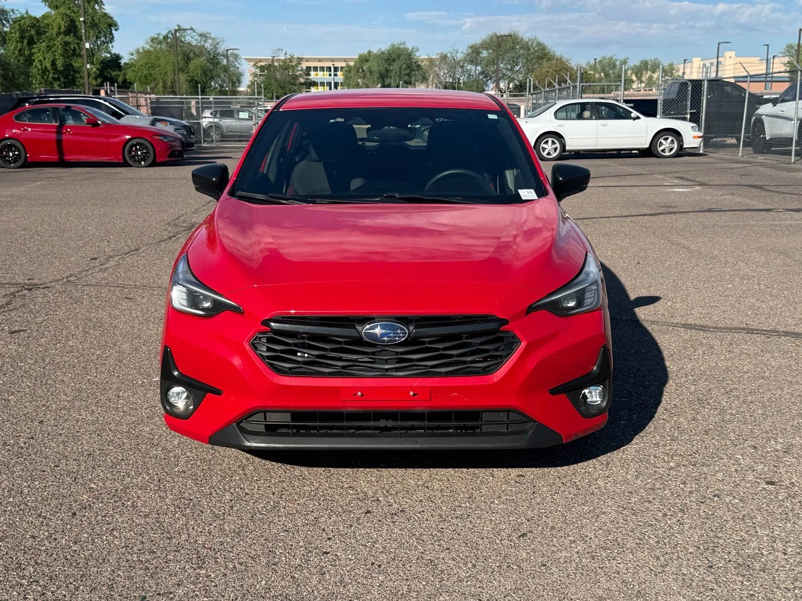 Used 2024 Pure Red Subaru 2.5RS image 1