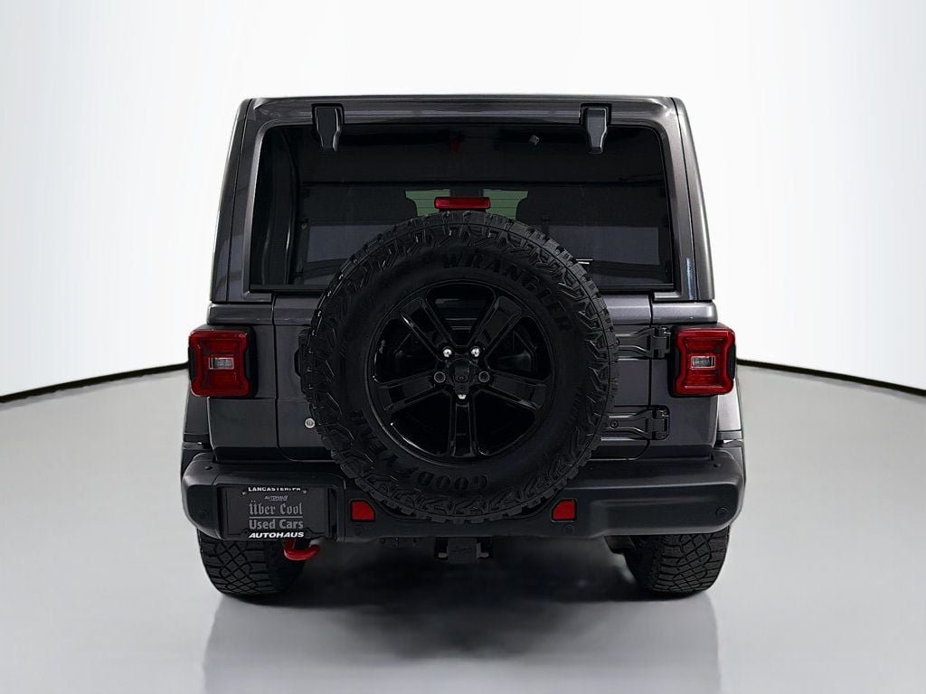 Used 2019 Granite Crystal Metallic Clearcoat Jeep Rubicon 4x4 image 6