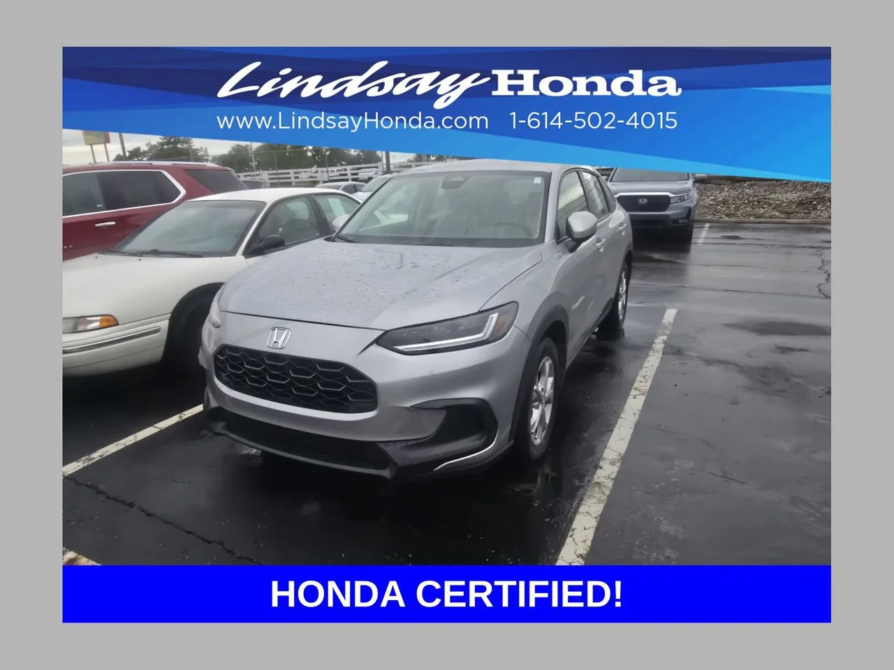 Certified Used 2024 Lunar Silver Metallic Honda LX image 6