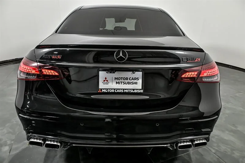 Used 2021 Obsidian Black Metallic Mercedes-Benz AMG® E 63 S-RENNTECH TUNE-AL13 WHEELS-PPF! image 18