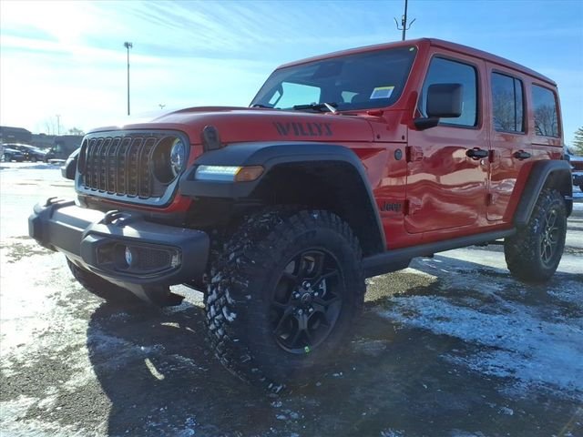 New 2026 Firecracker Red Clear-Coat Exterior Paint Jeep Willys image 3