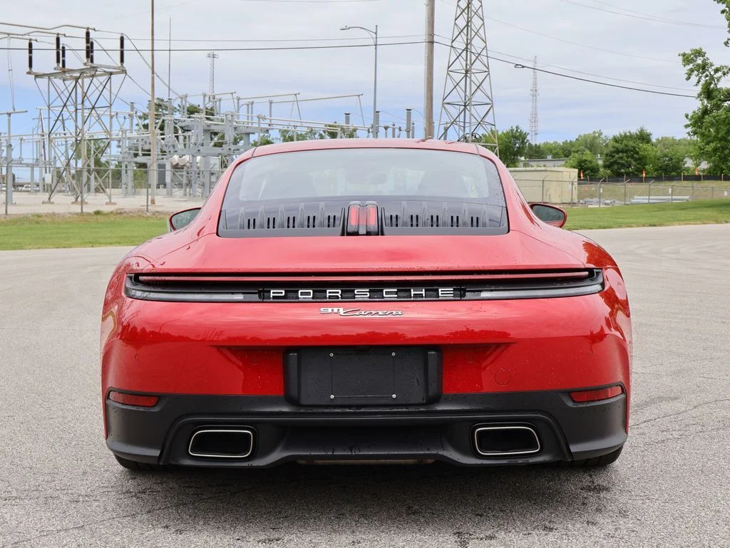 Used 2025 Carmine Red Porsche Carrera image 7