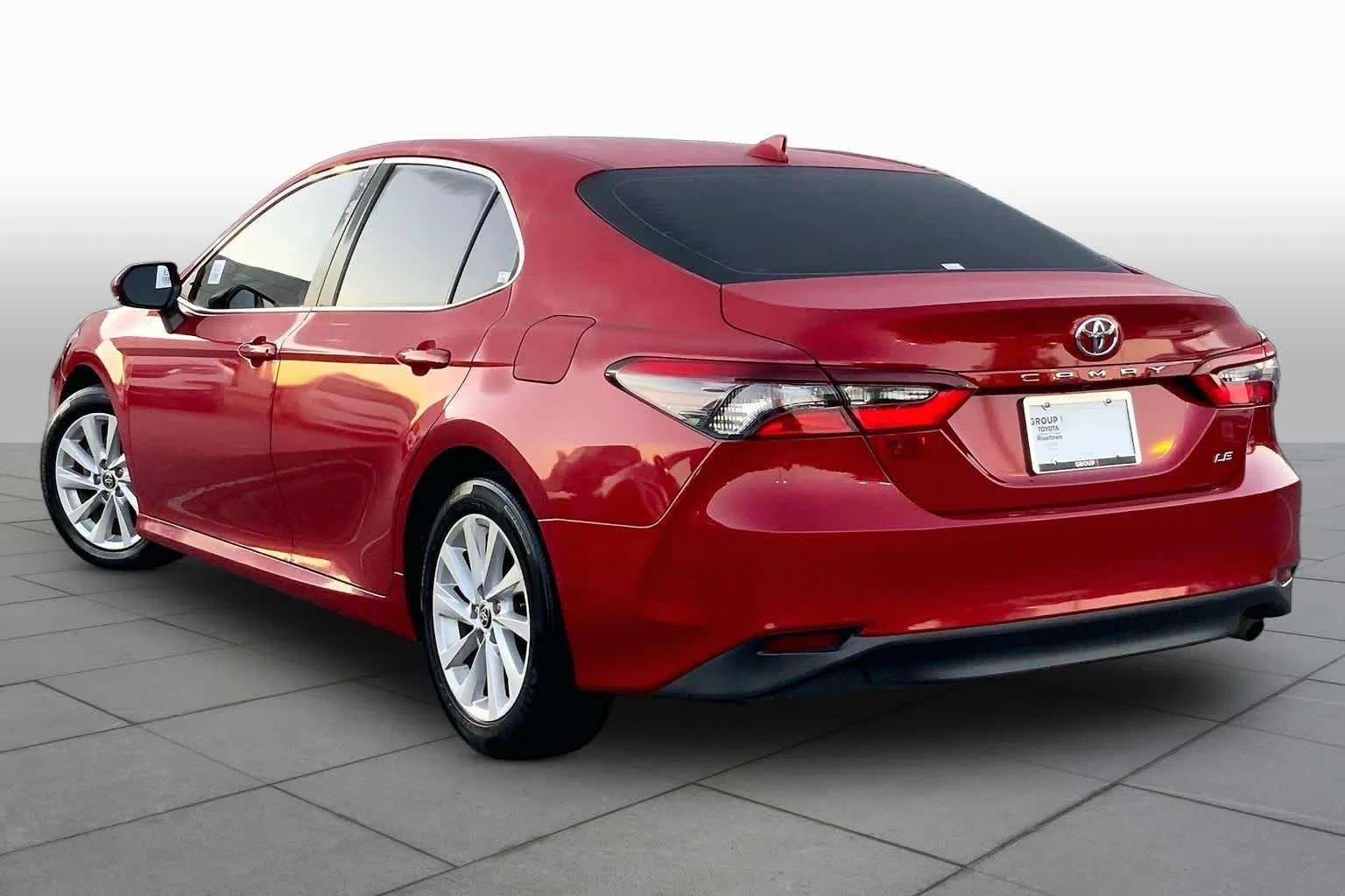 Used 2023 Supersonic Red Toyota LE image 11