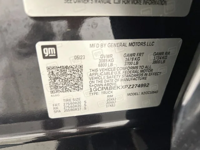 Certified Used 2023 Gray Chevrolet Custom image 30