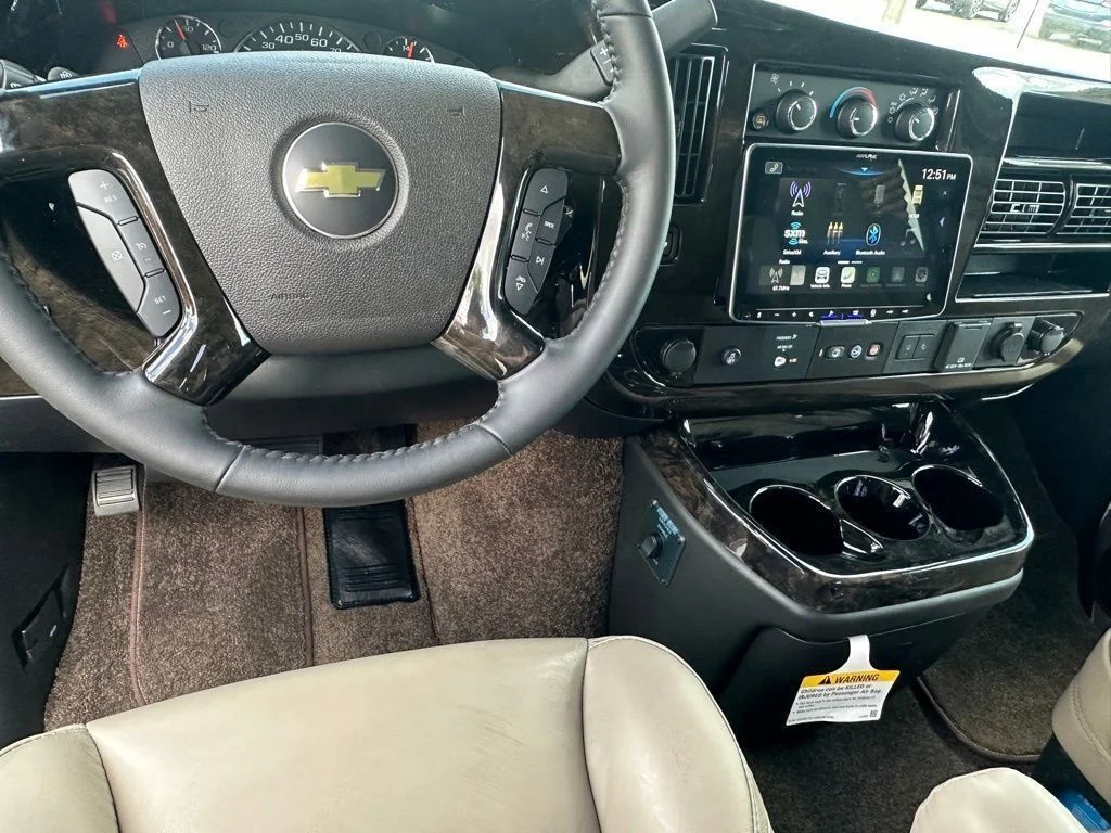 New 2024 White Chevrolet Work Van image 9