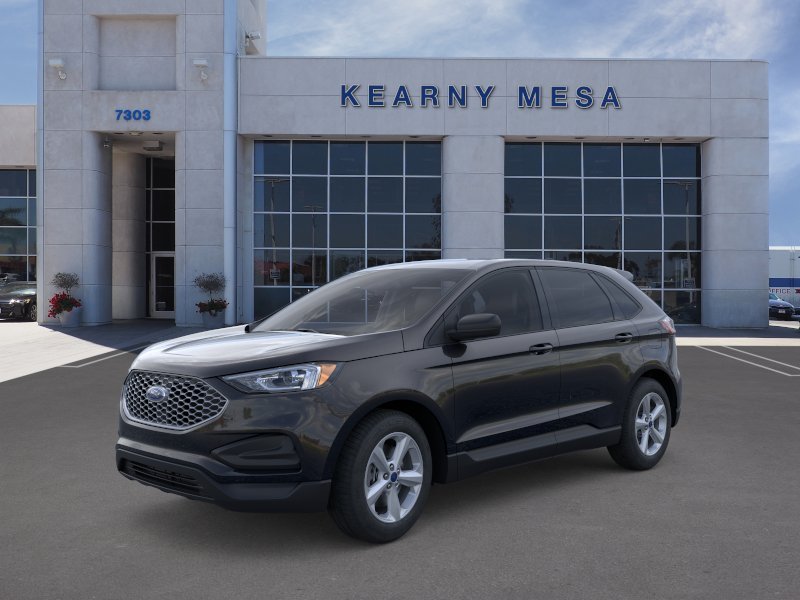 New 2024 Agate Black Metallic Ford SE image 28