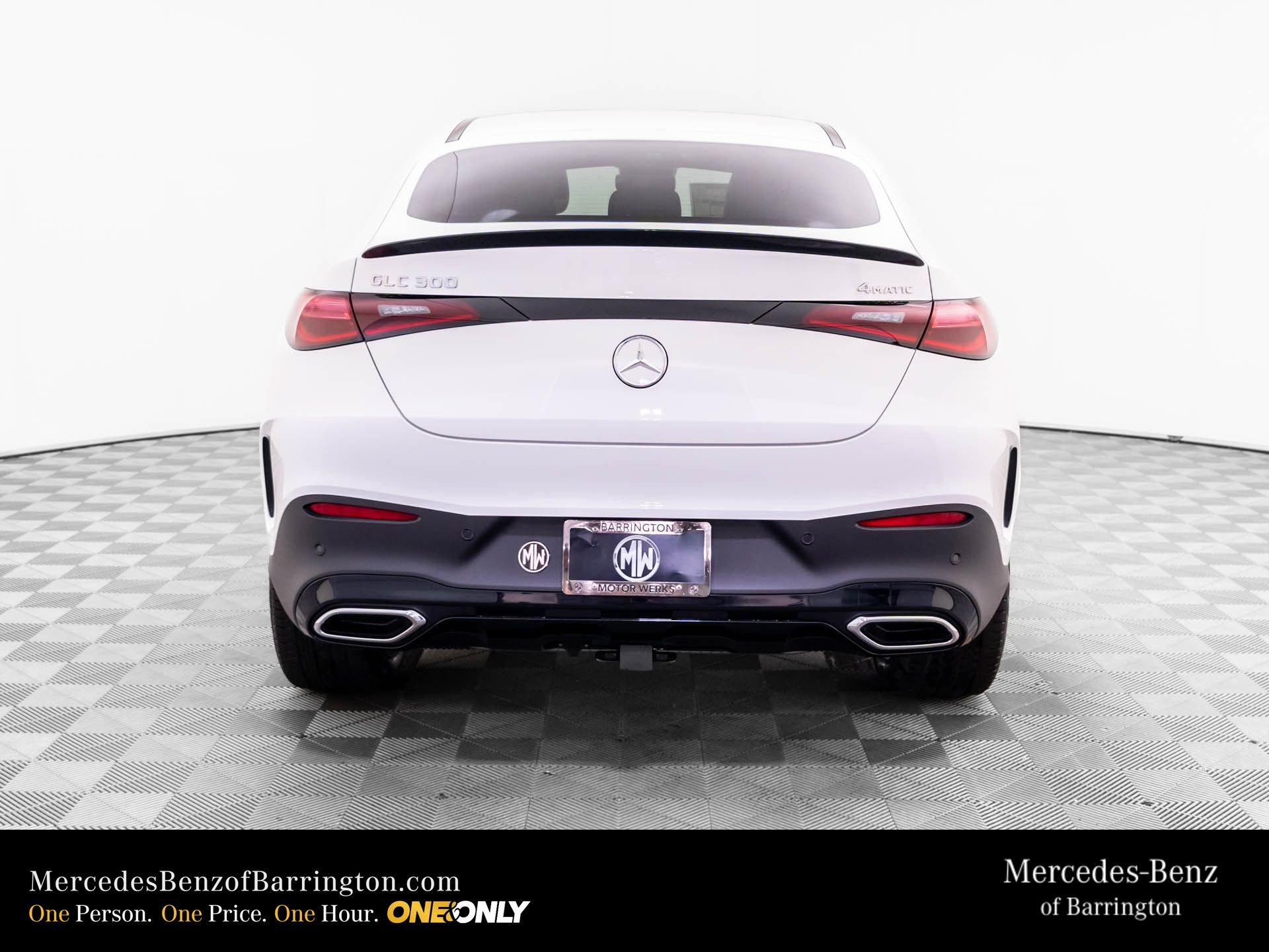 New 2026 Polar White Mercedes-Benz GLC 300 Coupe image 4