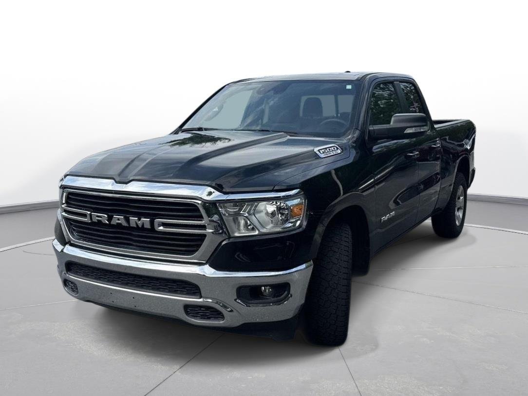 Used 2021 Diamond Black Crystal Pearlcoat Ram Big Horn image 2