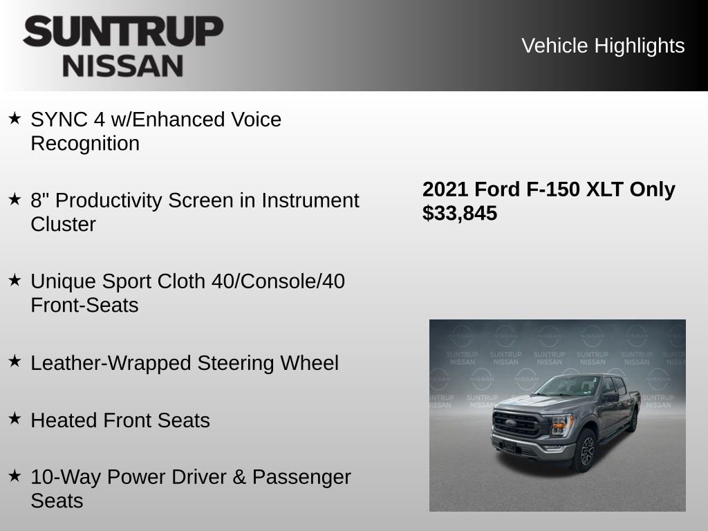 Used 2021 Gray Ford XLT image 25