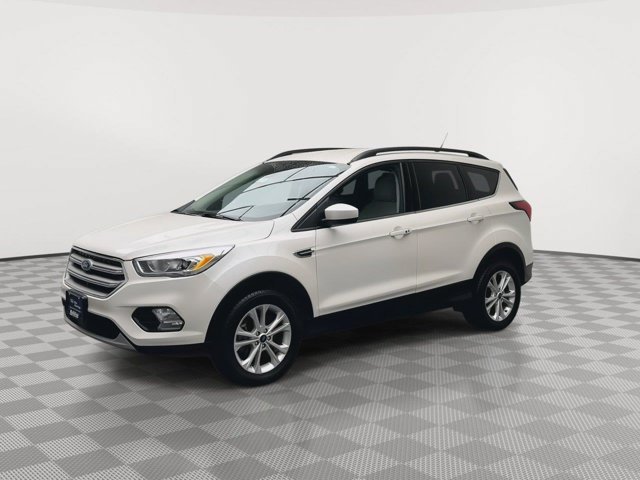 Used 2019 White Platinum Metallic Tri-Coat Ford SEL image 34