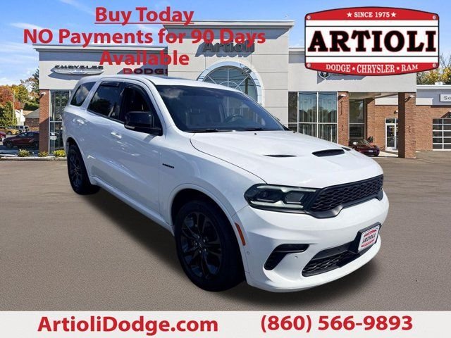 Certified Used 2022 White Dodge R/T image 1