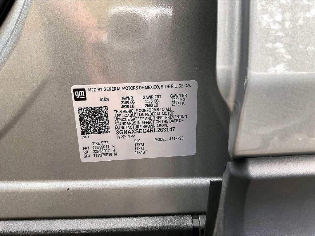 Used 2024 Sterling Gray Metallic Chevrolet LS image 35