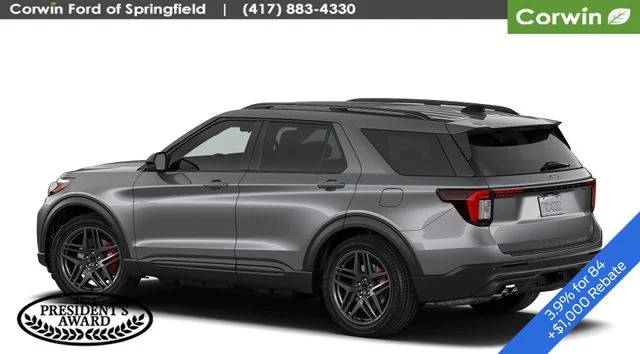 New 2026 Carbonized Gray Metallic Ford ST image 2