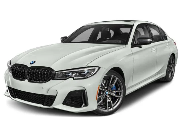 Used 2020 Black Sapphire Metallic BMW M340i xDrive image 1