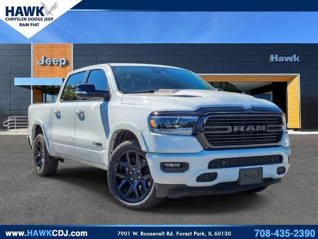 Certified Used 2021 White Ram Laramie image 1
