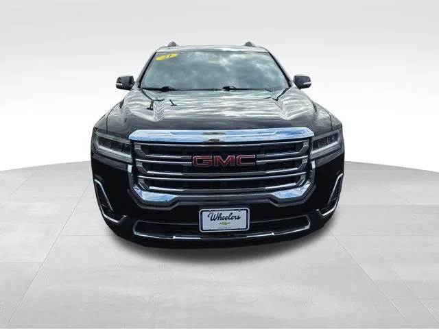 Used 2021 EBONY TWILIGHT METALLIC GMC SLT image 8