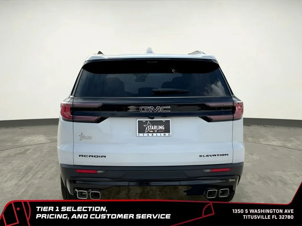 New 2026 Summit White GMC Elevation image 7