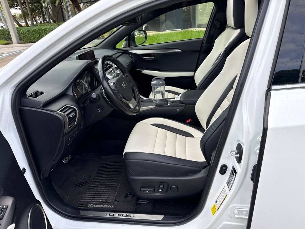 Used 2021 Ultra White Lexus NX 300 F SPORT image 2