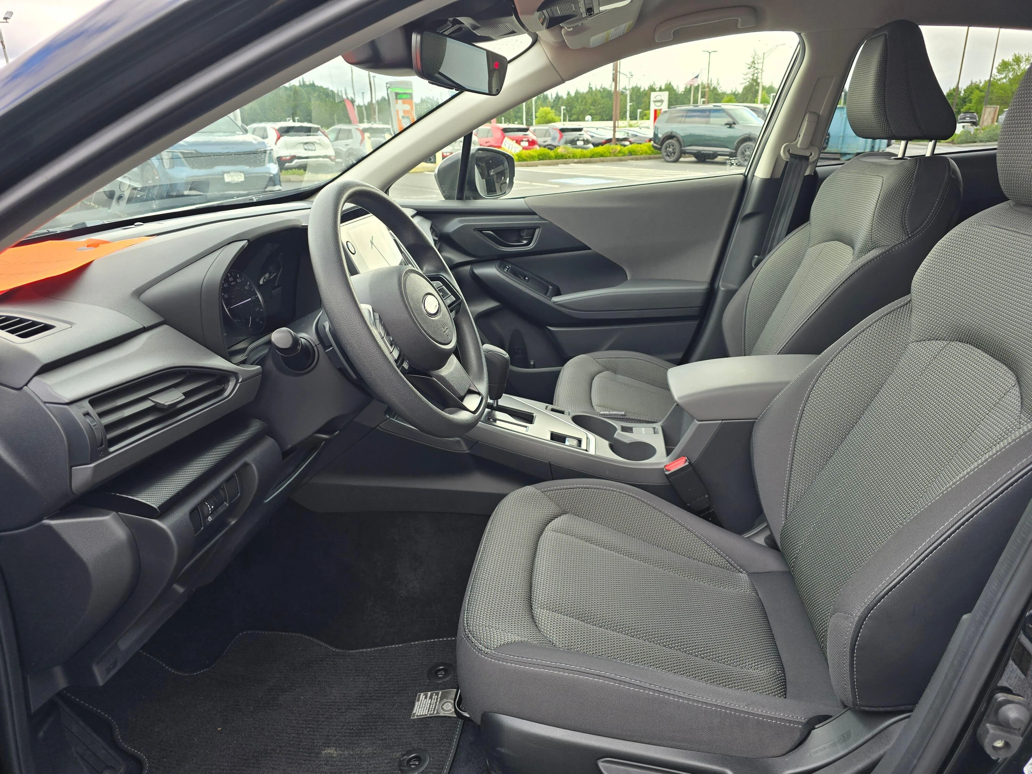 Used 2024 Crystal Black Silica Subaru Premium image 8