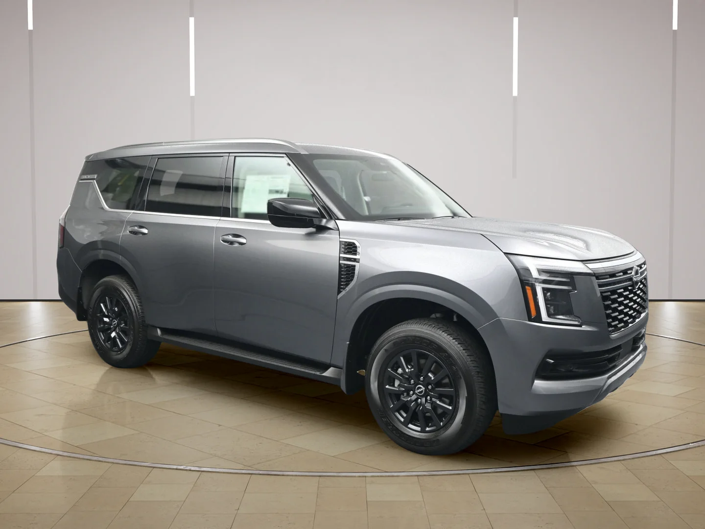 Certified Used 2025 Gun Metallic Nissan SV image 1