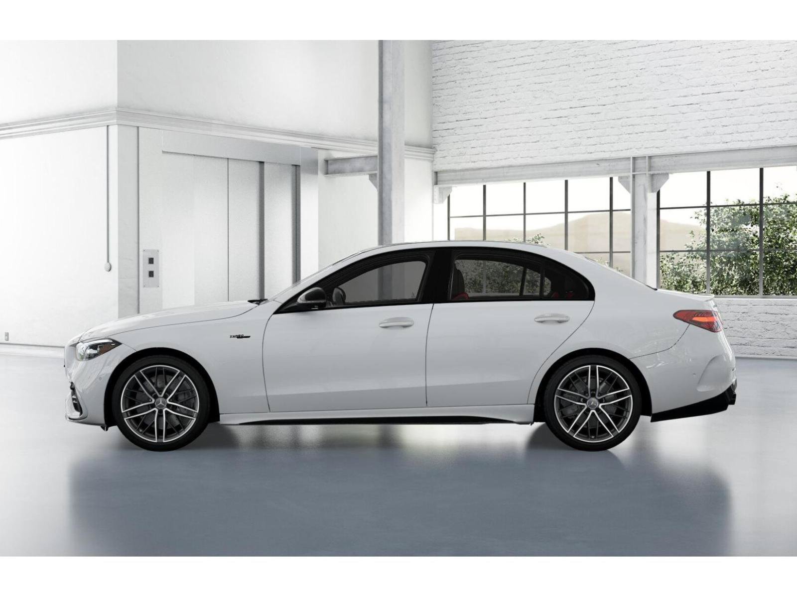 New 2026 Polar White Mercedes-Benz AMG® C 43 4MATIC® Sedan image 48