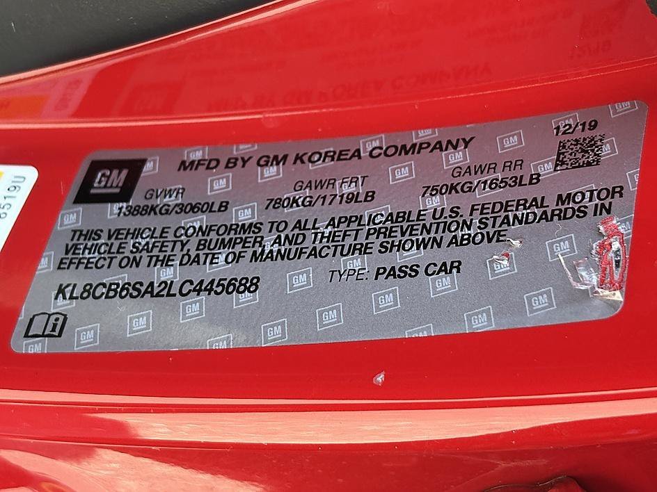 Used 2020 Red Hot Chevrolet LS image 25