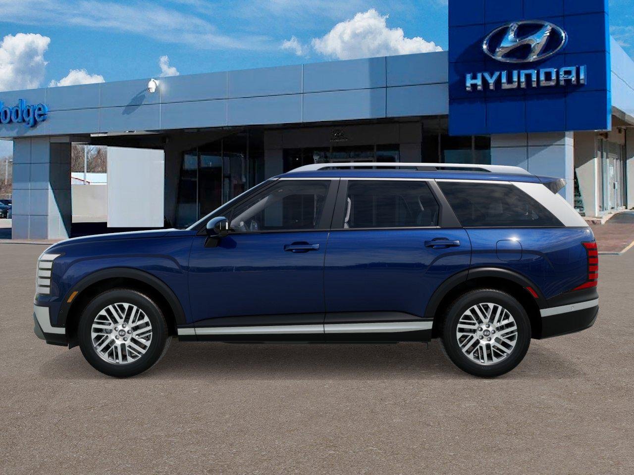 New 2026 Blue Hyundai SEL Premium FWD image 3