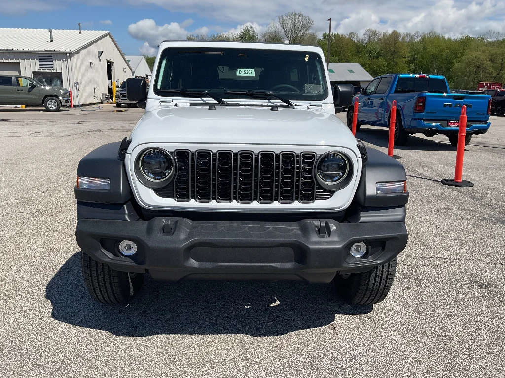 New 2026 Bright White Clearcoat Jeep Sport S image 2