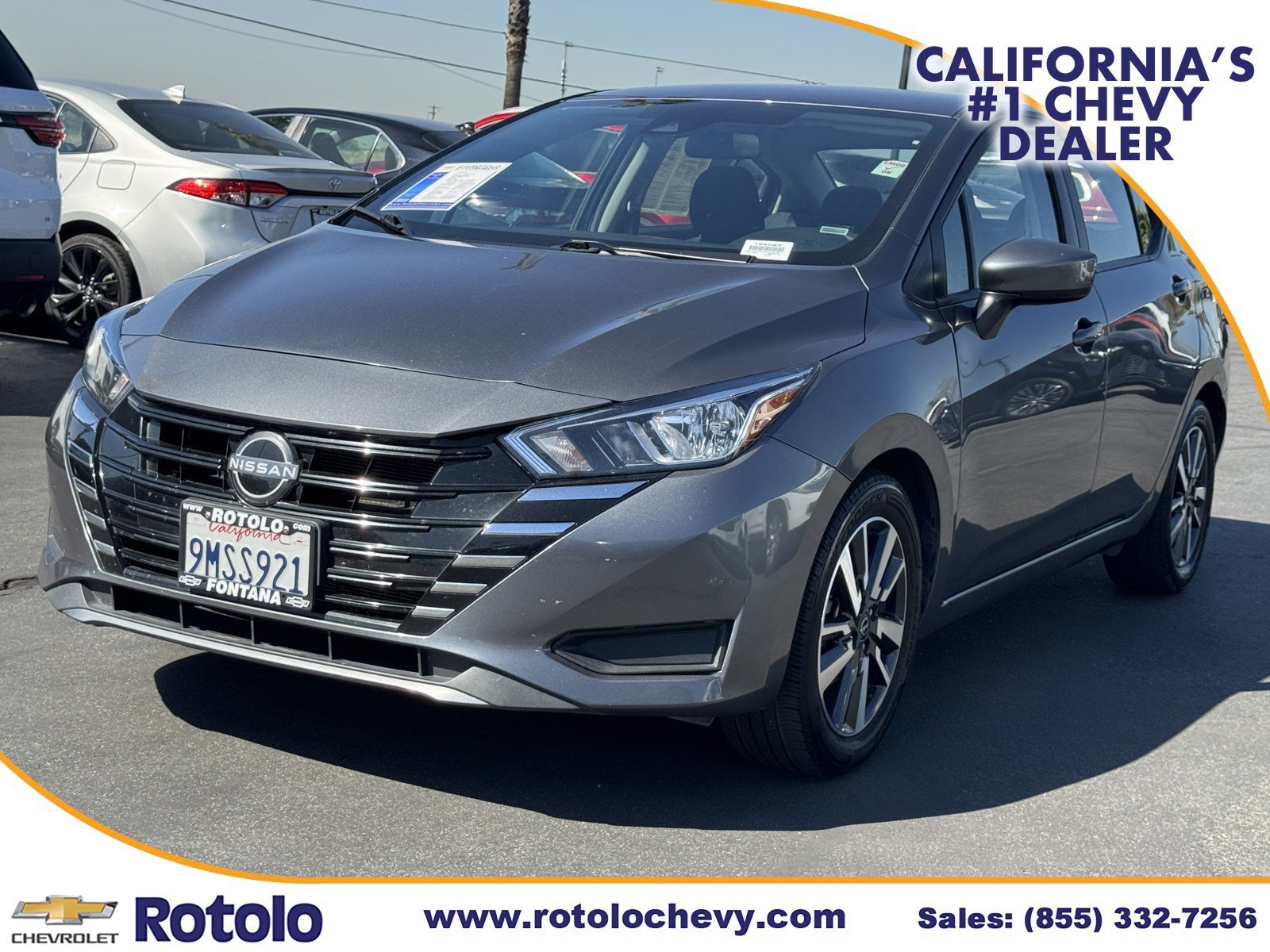 Used 2024 Gun Metallic Nissan SV image 3