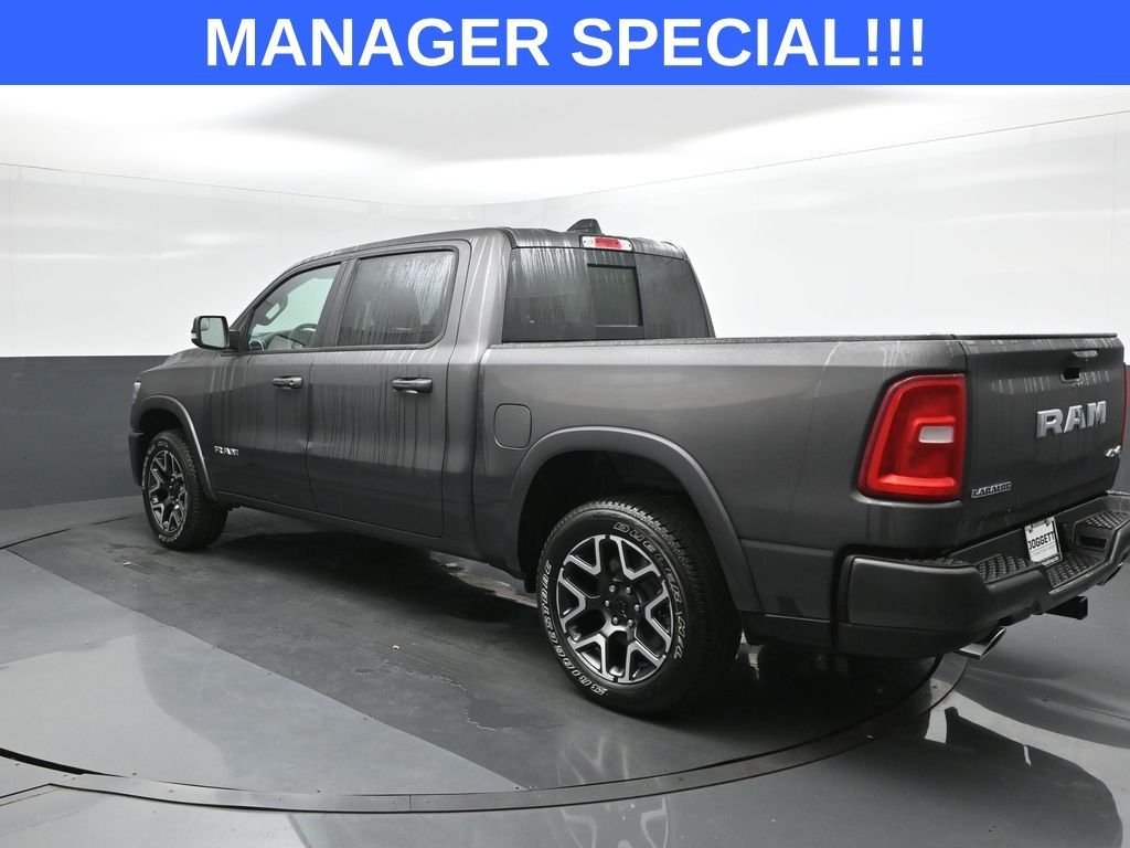 New 2026 Granite Crystal Metallic Clear-Coat Exterior Paint RAM Laramie image 5