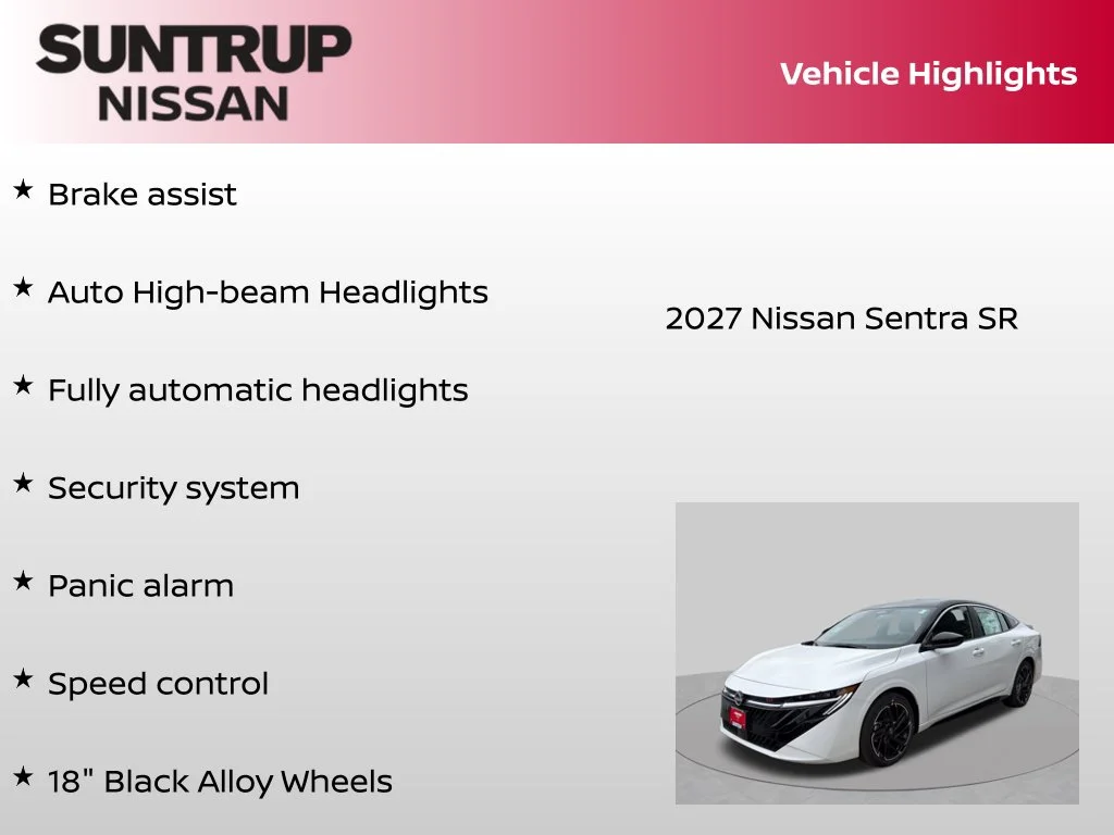 New 2027 White Nissan SR image 23