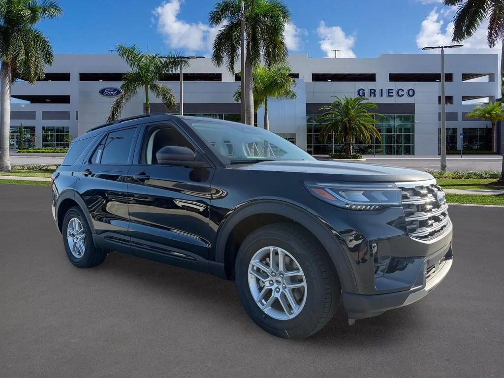 New 2026 Agate Black Metallic Ford Active image 1