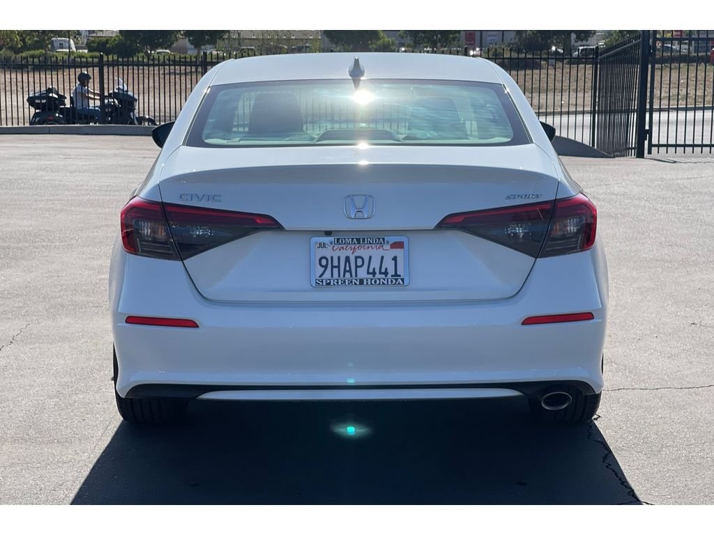 Used 2023 Platinum White Pearl Honda Sport image 4