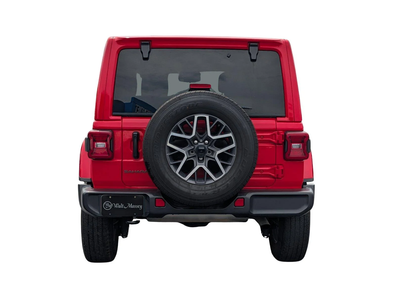 Used 2025 Firecracker Red Clearcoat Jeep Sahara image 4