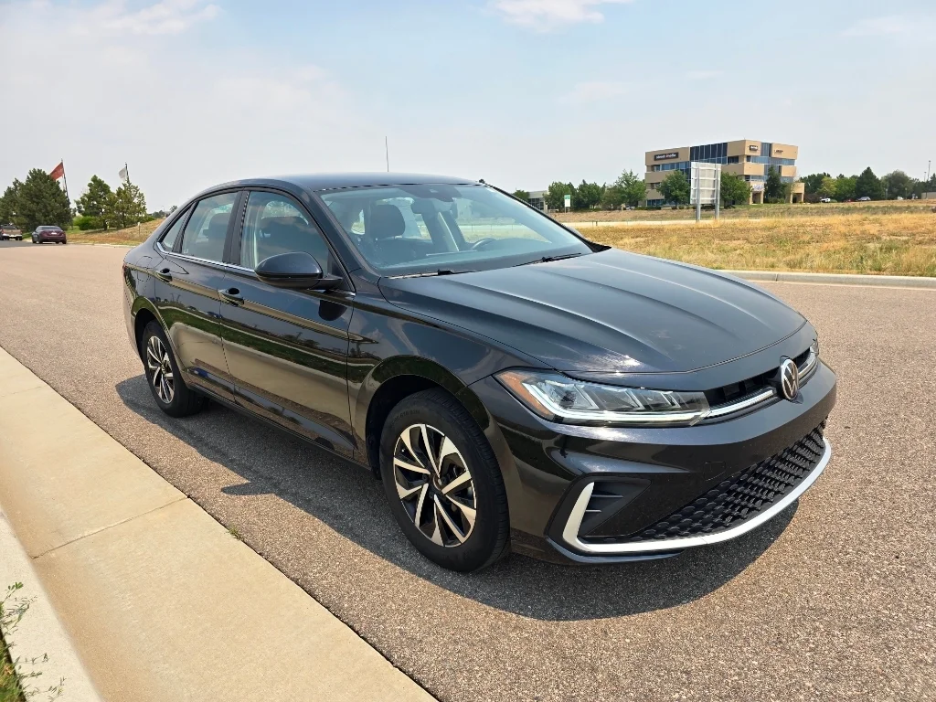 Used 2025 Deep Black Pearl Volkswagen S image 7