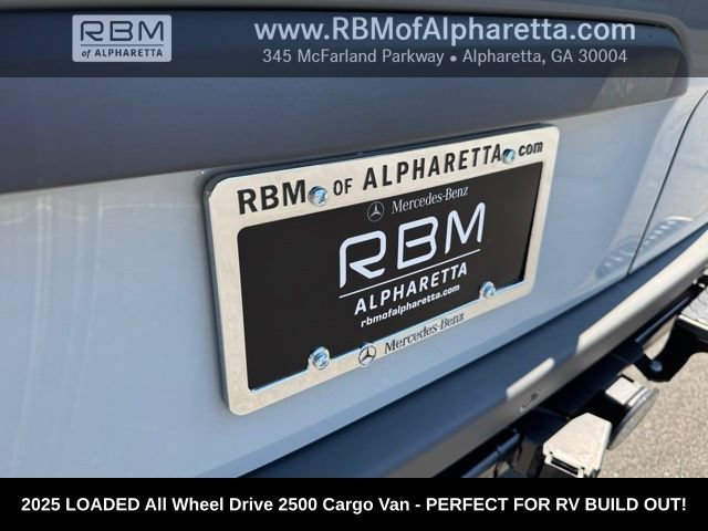 New 2025 Silver Gray Mercedes-Benz 2500 High Roof All Wheel Drive with 144 Wheel Base image 46