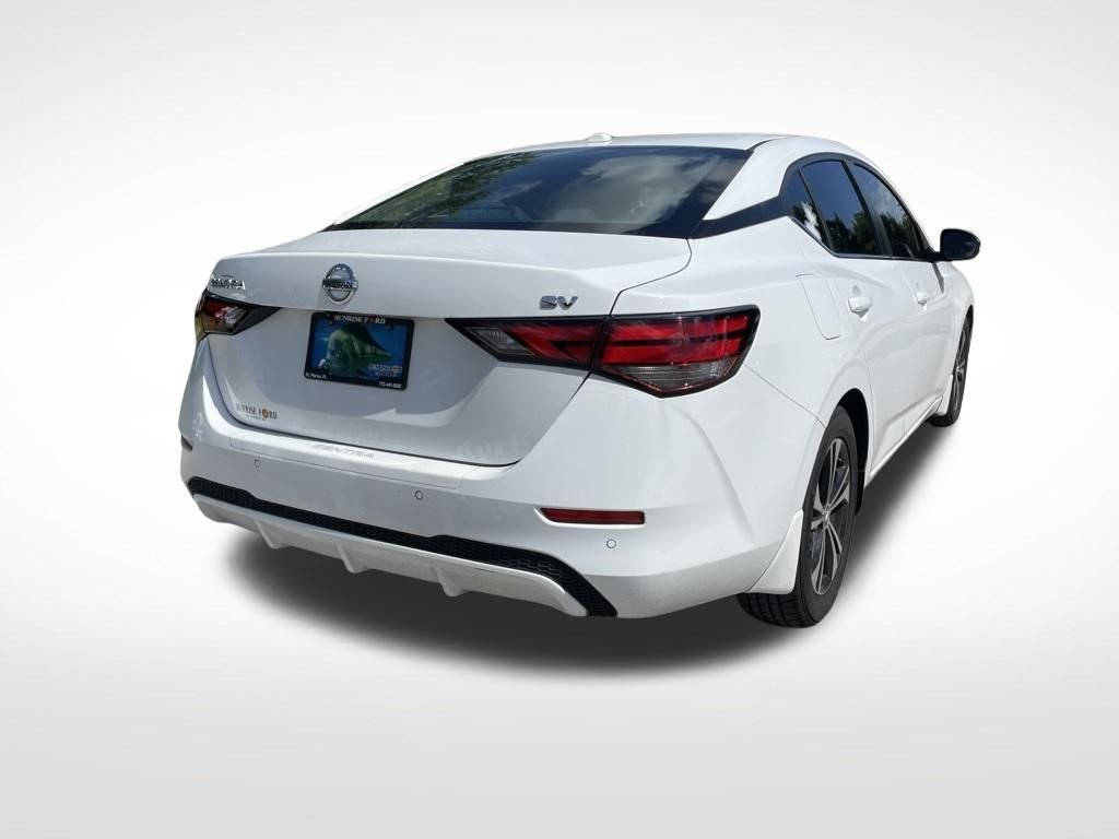 Used 2021 White Nissan SV image 5